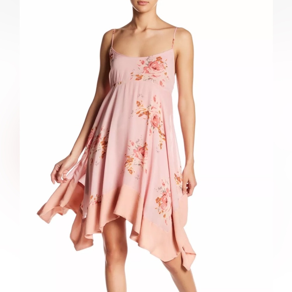 Free People Faded Bloom Mini Dress